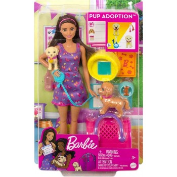 Set Barbie Pup Adoption...