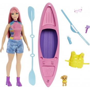 Set de joaca Barbie, Kayak...